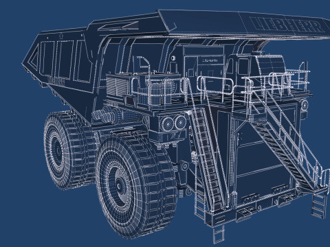 LIEBHERR T284 3D 模型