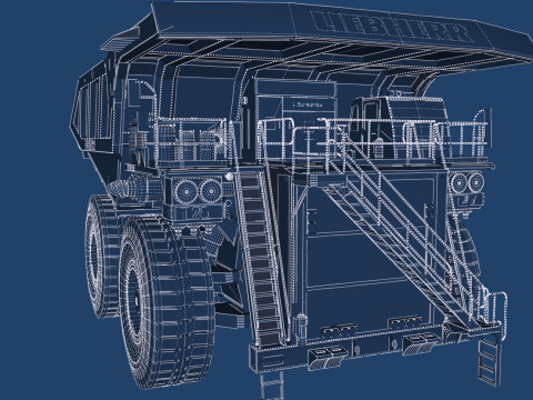LIEBHERR T284 3D 模型