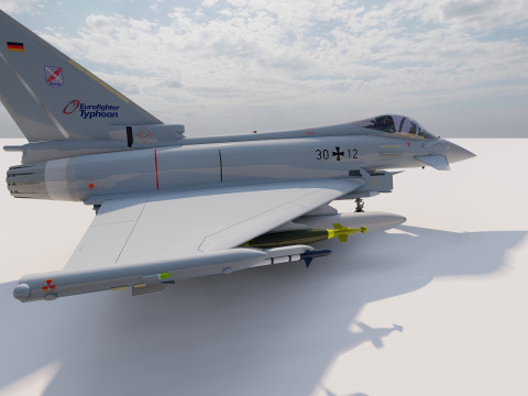 Eurofighter Typhoon Modèle 3D