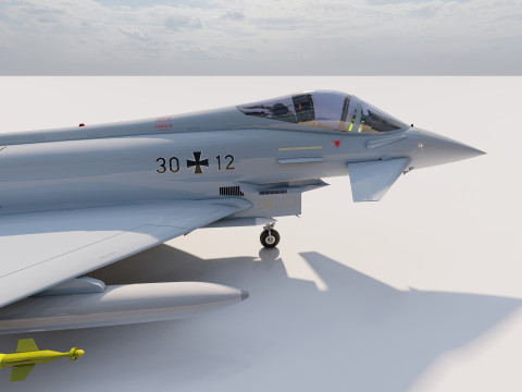 Eurofighter Typhoon Modèle 3D