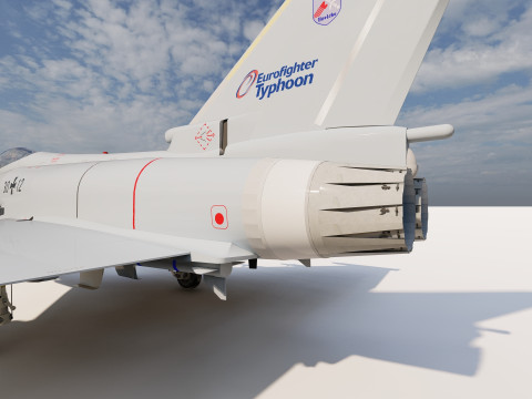 Eurofighter Typhoon Modèle 3D