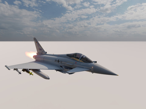 Eurofighter Typhoon Modèle 3D