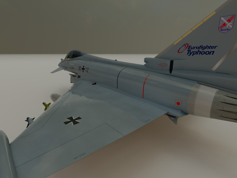 Eurofighter Typhoon Modèle 3D