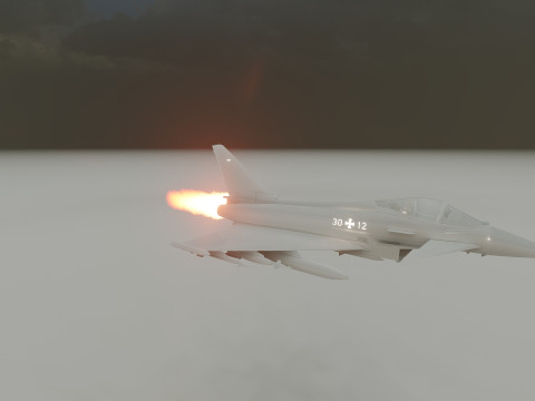 Eurofighter Typhoon Modèle 3D