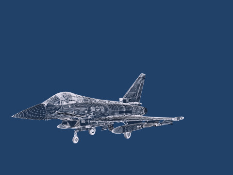 Eurofighter Typhoon Modèle 3D