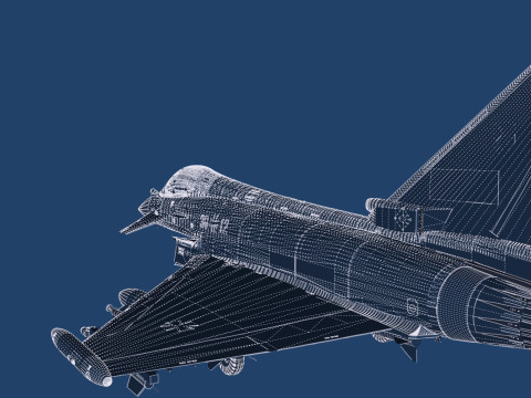 Eurofighter Typhoon Modèle 3D
