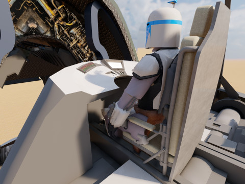 Slavi 1 STAR WARS 3D 모델