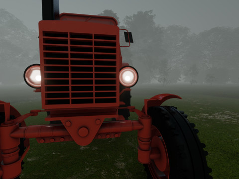 Tractor belarus mtz 80 Model 3D