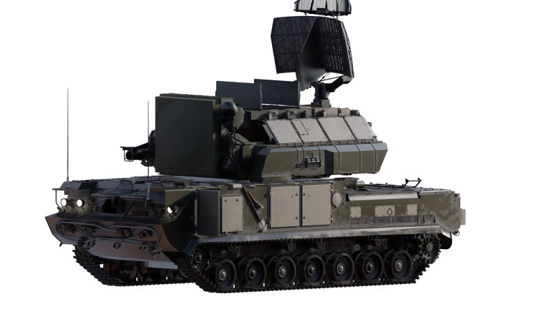 TOR M1 missile system Model 3D .c4d .max .obj .3ds .fbx .stl .blend