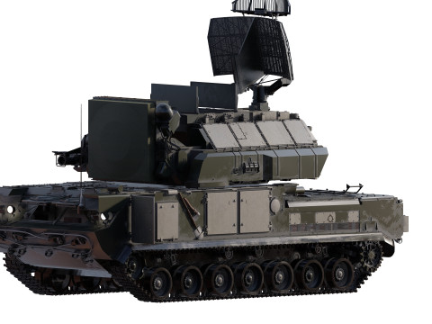 TOR M1 missile system Modèle 3D