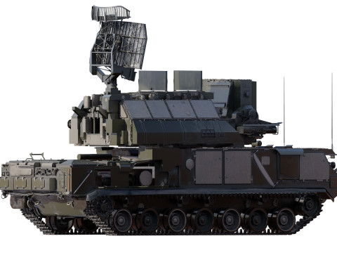 TOR M1 missile system Model 3D