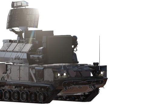 TOR M1 missile system Model 3D