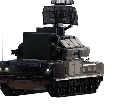 TOR M1 missile system Model 3D
