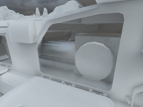 TOR M1 missile system Model 3D