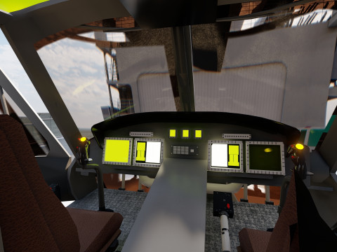 NAVY FRIGATE Modello 3D
