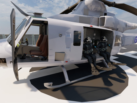 NAVY FRIGATE Modello 3D