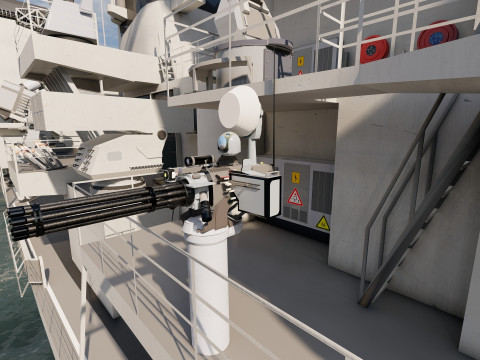 NAVY FRIGATE Modello 3D