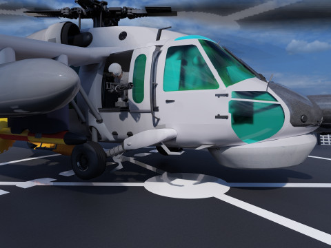 Ticonderoga class cruiser 3D 模型