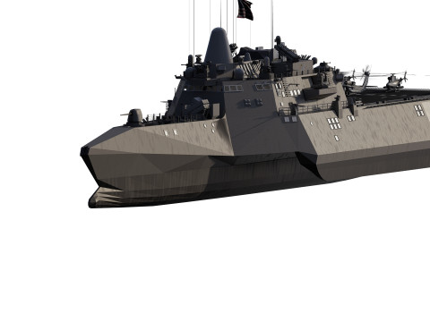 USS Pierre LCS-38 Modèle 3D