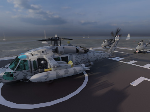 USS Pierre LCS-38 3D Модель
