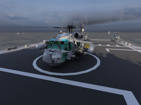 USS Pierre LCS-38 3D Модель