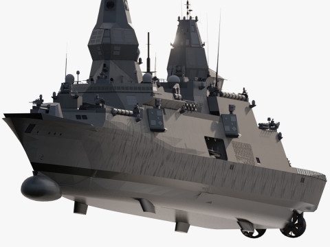 MULTI ROLE DESTROYER Modelo 3D