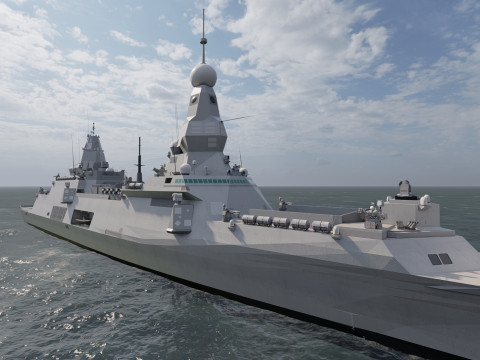 MULTI ROLE DESTROYER Modelo 3D