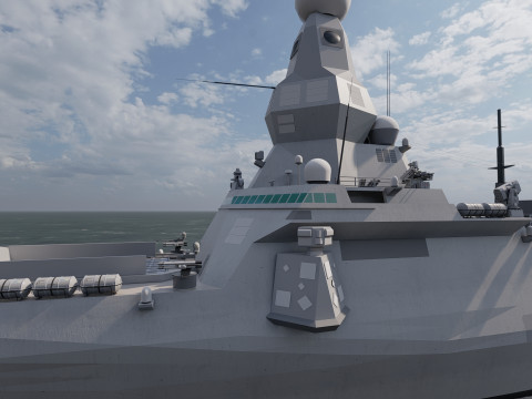 MULTI ROLE DESTROYER Modelo 3D