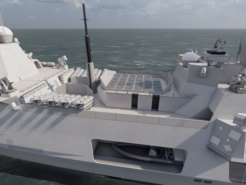 MULTI ROLE DESTROYER Modelo 3D