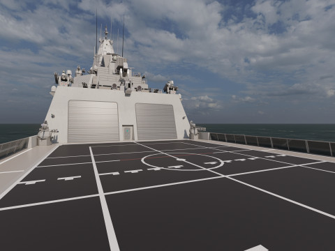 MULTI ROLE DESTROYER Modelo 3D
