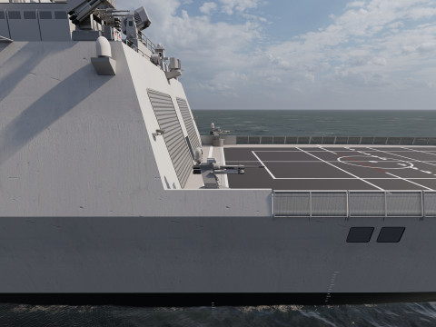 MULTI ROLE DESTROYER Modelo 3D
