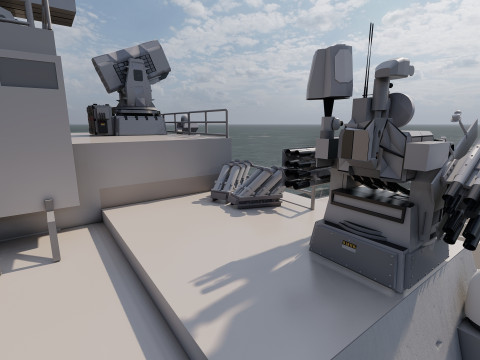 MULTI ROLE DESTROYER Modelo 3D