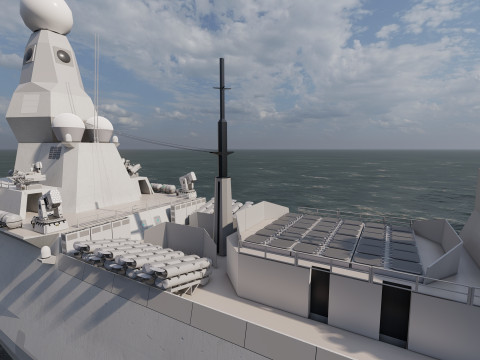 MULTI ROLE DESTROYER Modelo 3D