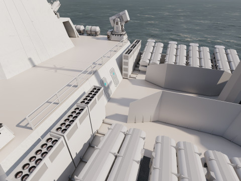 MULTI ROLE DESTROYER Modelo 3D