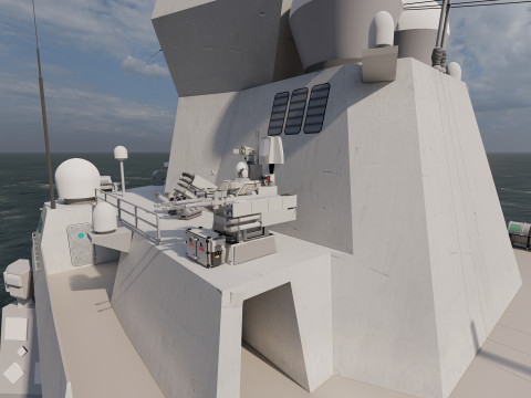 MULTI ROLE DESTROYER Modelo 3D