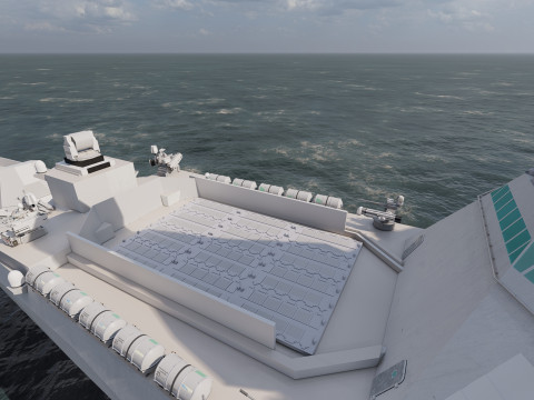 MULTI ROLE DESTROYER Modelo 3D