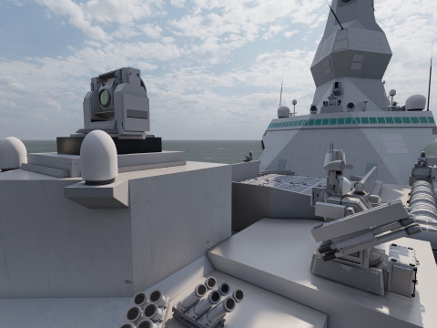 MULTI ROLE DESTROYER Modelo 3D