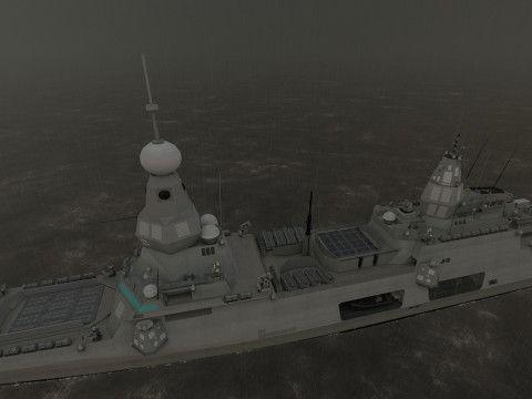 MULTI ROLE DESTROYER Modelo 3D