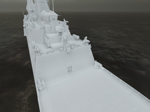 MULTI ROLE DESTROYER Modelo 3D