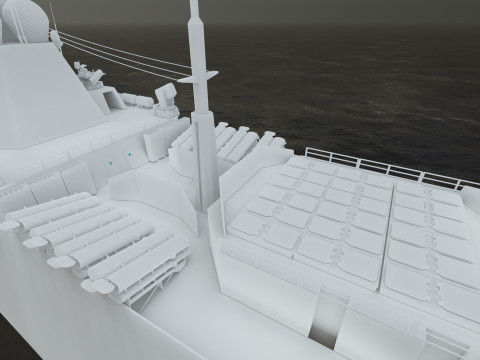 MULTI ROLE DESTROYER Modelo 3D