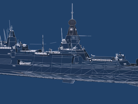 MULTI ROLE DESTROYER Modelo 3D