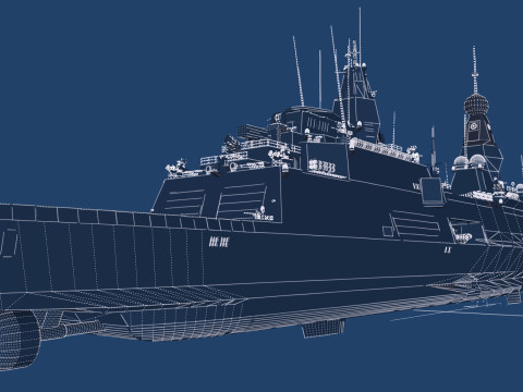 MULTI ROLE DESTROYER Modelo 3D