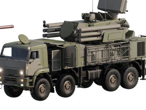 Pantsir 96K6-S1 3D Модель