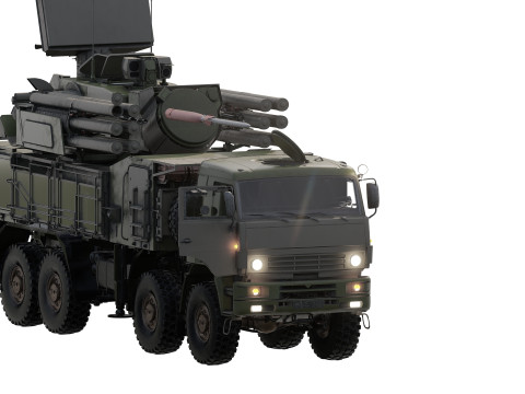 Pantsir 96K6-S1 Modello 3D