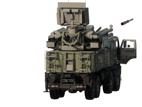Pantsir 96K6-S1 Modello 3D