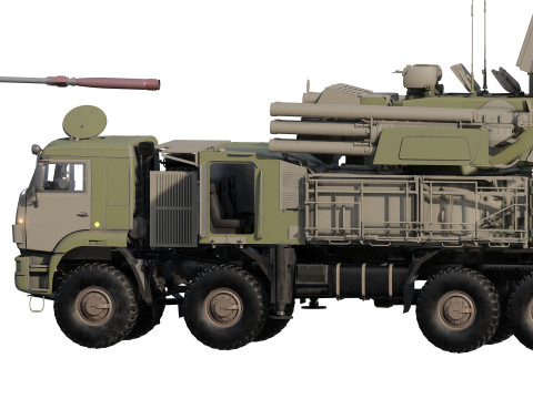 Pantsir 96K6-S1 Modello 3D