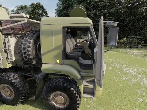 Pantsir 96K6-S1 Modello 3D