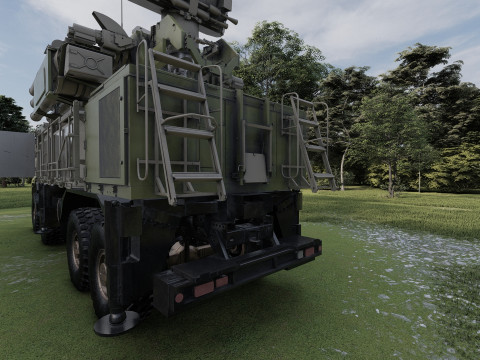 Pantsir 96K6-S1 Modello 3D