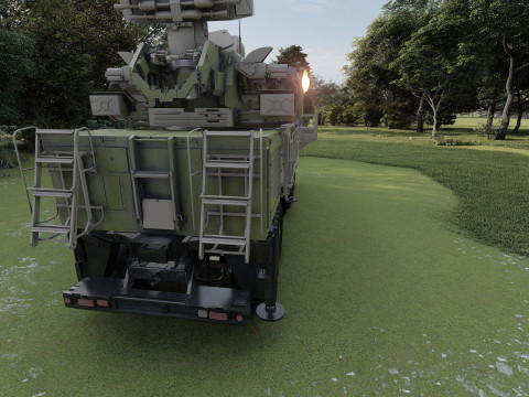 Pantsir 96K6-S1 Modello 3D