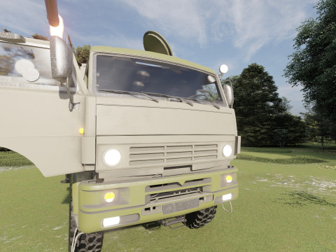 Pantsir 96K6-S1 Modello 3D
